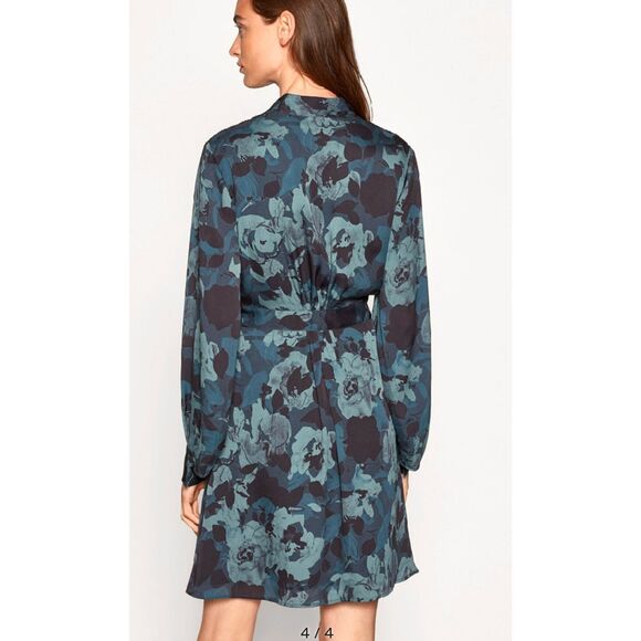EQUIPMENT NWT!! Allaire Knee-length Floral Print Size 8 Dress - Picture 15 of 16